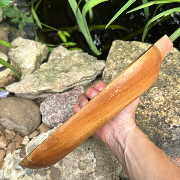 Vintage Carved “Monkey Pod Bowl” - Picture 11 of 14